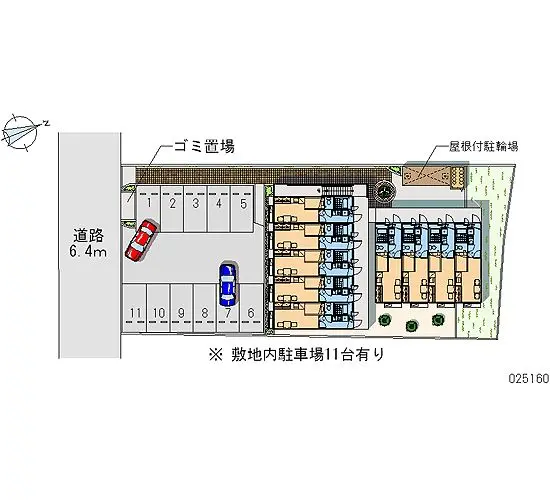 ★手数料０円★大府市桃山町３丁目　月極駐車場（LP）